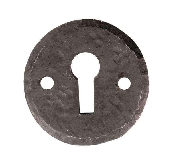 LUDLOW FOUNDRIES Escutcheon Round Open 40mm Beeswax