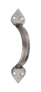 LUDLOW FOUNDRIES PE5584C D Handle Gothic 8in Pewter