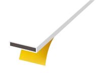  Intumescent Plain 2100x20x4mm Self Adhesive White