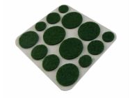SURFACE GARD Felt Protective Pads Asstd Round
