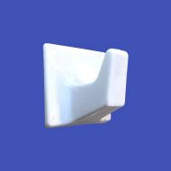  Hooks SElf Adhesive Small Squ/Wht