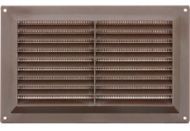  Brown 225 x 150mm Louvre Vent