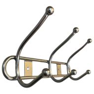 Hookrail 3 Hat & Coat Hooks SN