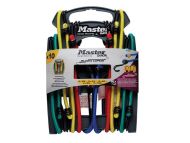 MASTER LOCK Asst Bungees 10pc Plus Foc Bungee Balls
