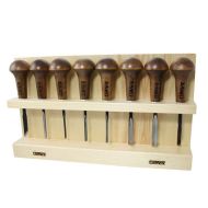 NAREX Carving Set In Wooden Rack 8 Piece