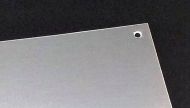  Push Plate 1.5mm 300x75mm Aluminium
