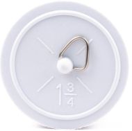  Plastic Sink Plug 1 3/4 White