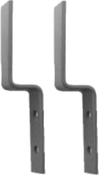PERRY 112B Cranked Bracket C/w Coach Screws Galvanised