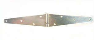  Medium Strap Hinges 200mm Bright Zinc Plated