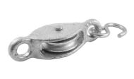 PERRY 1260C Line Pulley With Hook 38mm Galv