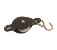 PERRY 1260 Line Pulley With Hook 38mm Nylon Wheel Bjp