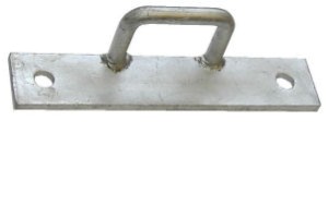 PERRY 1311G Gate Staple On 200x40mm Plate Galv