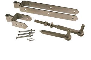 PERRY 131/H2 Field Gate Hinge Set Galvanised