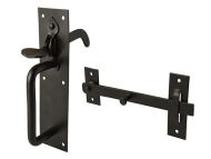 PERRY Suffolk Latch Light Pattern Black