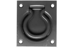 PERRY 21510000BK Trap Door Flush Ring Bk