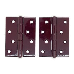 PERRY Strong Steel Butt Hinge 100mm Hewi Burgundy