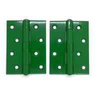 PERRY Strong Steel Butt Hinge 100mm Hewi Med Green