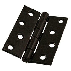PERRY Strong Steel Butt Hinge 100mm Hewi Jet Black