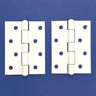 PERRY Strong Steel Butt Hinge 100mm Hewi Purewhite