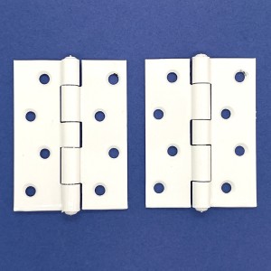 PERRY Strong Steel Butt Hinge 100mm Hewi Purewhite