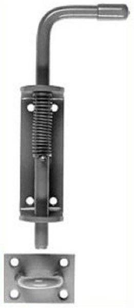  Spring Loaded Bolt 12mm Dia Bright Zinc Plates