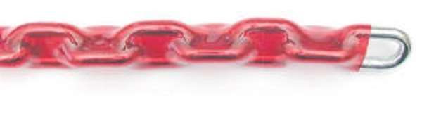  Chain Hardened 8mm In PVC Sleeved 1200mm