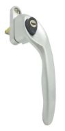  Upvc Window Handle Locking Right Hand Silver