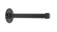 ROTHLEY Pipe Straight Bracket 150mm Black
