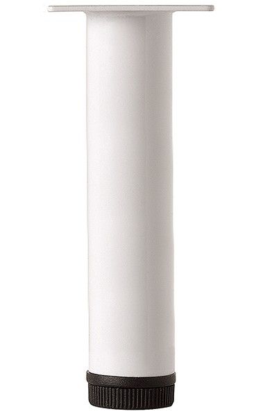  Furniture Leg 150x32mm Round White