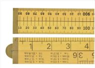RST RST073 Wooden 4 Fold Rule 1m/39in