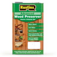 RUSTINS Advanced Wood Preserver Med Brown 5l
