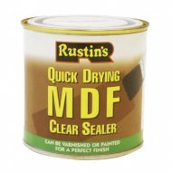RUSTINS MDF Sealer Quick Drying Clear 250ml