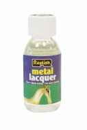 RUSTINS Clear Lacquer Metal Int/ext 125ml
