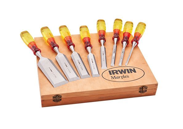 IRWIN MARPLES Splitproof Chisel Set 8pc