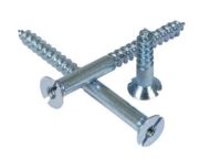  Mirror WoodScrew CSK 8x50 ZP