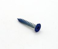  Colour Screw 10x1.1/4 Blue