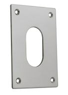 SOUBER Escutcheon Oval Screw Fix 47x65 SSS