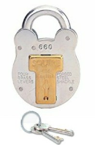  Squire Padlock 660 Old English 64mm Wide