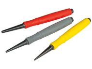 STANLEY Dynagrip Nail Punch Set Of 3