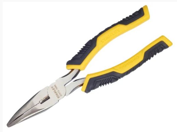 STANLEY 0-75-065 Long Bent Nose Pliers 150mm