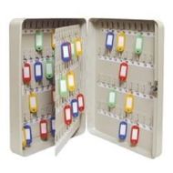  Key Cabinet 110 Hooks 280x370x80 Grey