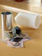  Key/money Safe Candle (real Wax)