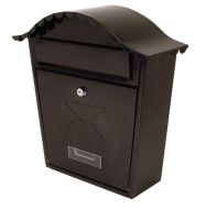 STERLING MB01BK Classic Post Box Black