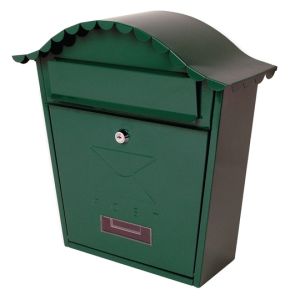 STERLING MB01G Classic Post Box Green