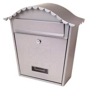 STERLING MB01S Classic Post Box Silver