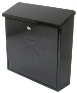 STERLING MB03BKR Contemporary Post Box Rev Black