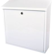 STERLING MB03WR Contemporary Post Box Rev White