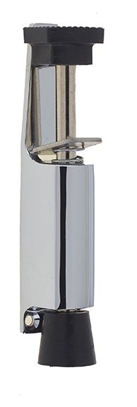  Door Holder Foot Operated 120mm Polished Chrome