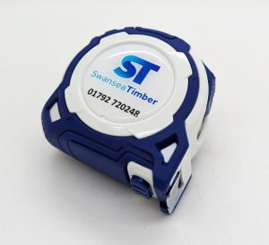 ADVENT Tape Measure 8m St Logo Blue/White