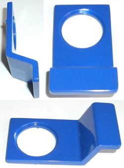  Cylinder Pull Round 80x41mm Mid Blue